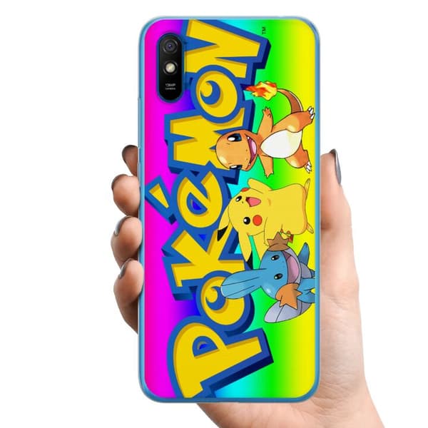 Xiaomi Redmi 9A TPU Mobilcover Pokémon