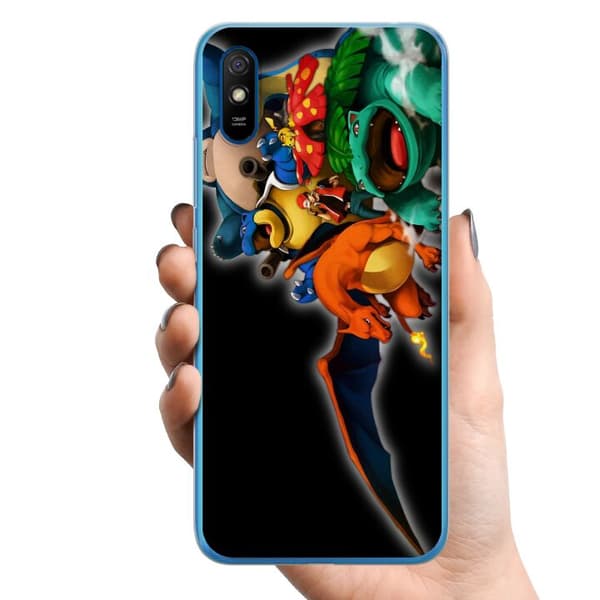 Xiaomi Redmi 9A TPU Mobilcover Pokemon