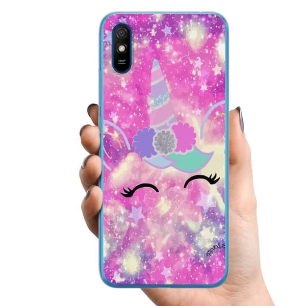 Xiaomi Redmi 9A TPU Mobilcover Enicorn