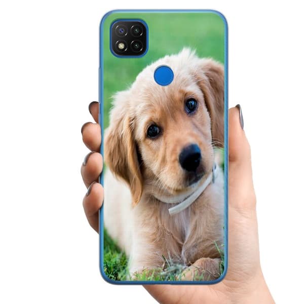 Xiaomi Redmi 9C TPU Mobildeksel Hund