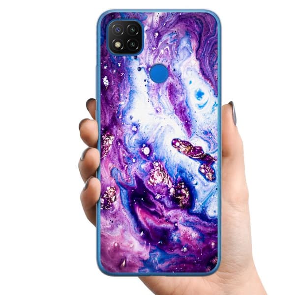 Xiaomi Redmi 9C TPU Matkapuhelimen kuori Lila
