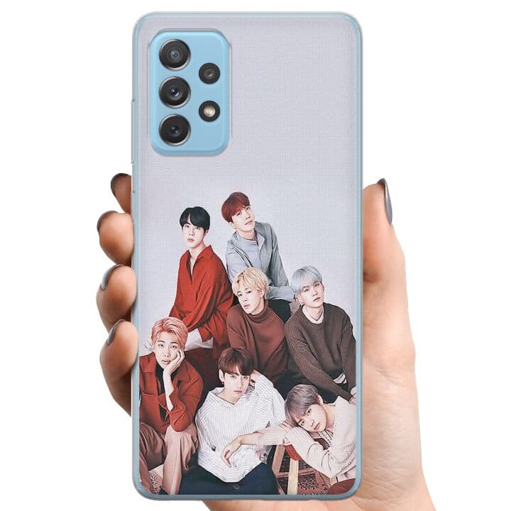 Samsung Galaxy A72 5G TPU Mobilskal K-POP BTS