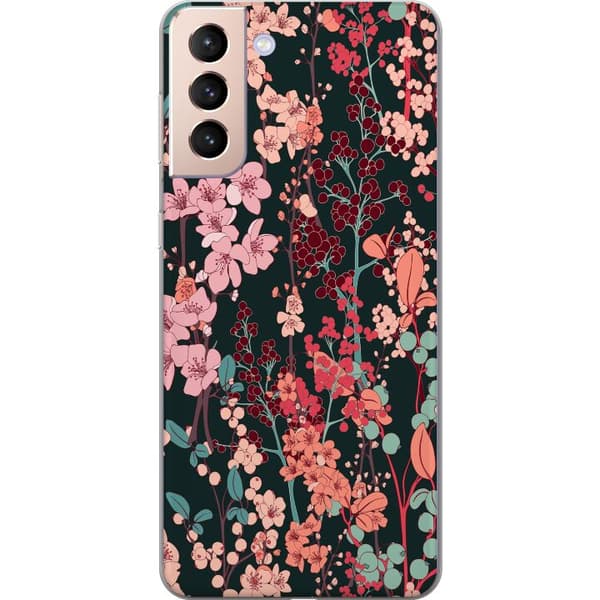Samsung Galaxy S21 Skal / Mobilskal - Blommor