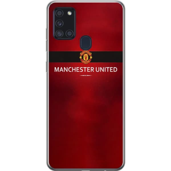 Samsung Galaxy A21s Cover / Mobilcover - Manchester United