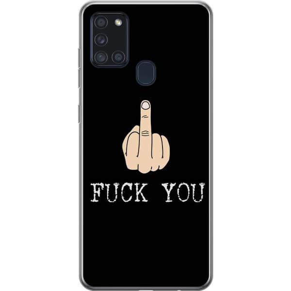 Samsung Galaxy A21s Skal / Mobilskal - Fuck You