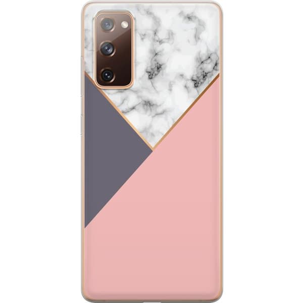 Samsung Galaxy S20 FE Cover / Mobilcover - Marmor Skæring