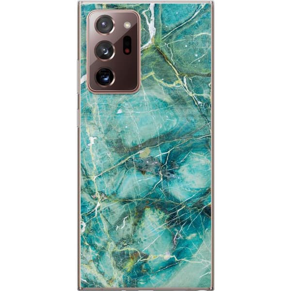 Samsung Galaxy Note20 Ultra Cover / Mobilcover - Lys Smaragd