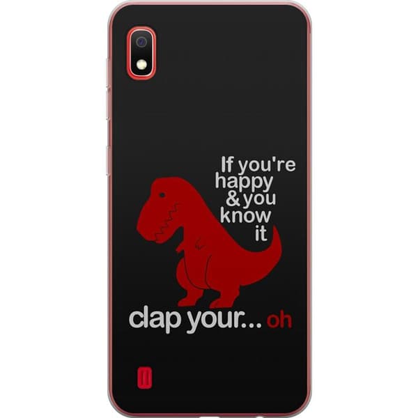 Samsung Galaxy A10 Kuori / Matkapuhelimen kuori - Dinosaurus