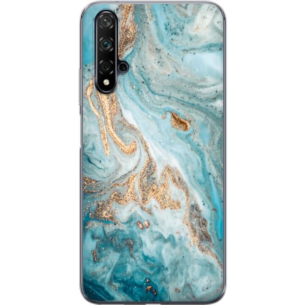 Huawei nova 5T Deksel / Mobildeksel - Magisk Marmor