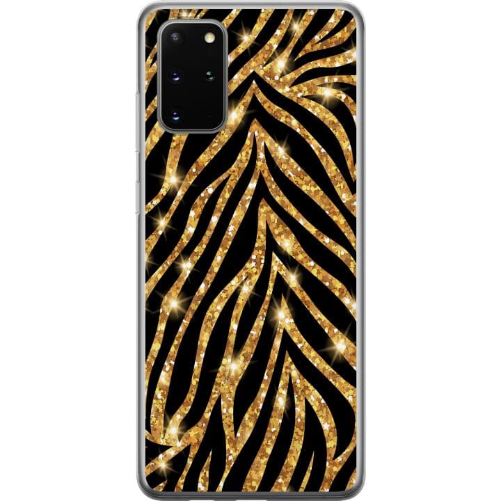 Samsung Galaxy S20+ Skal / Mobilskal - Gold & Glitter