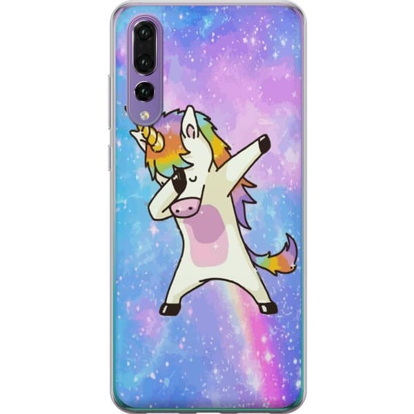 Huawei P20 Pro Cover / Mobilcover - Enhjørning