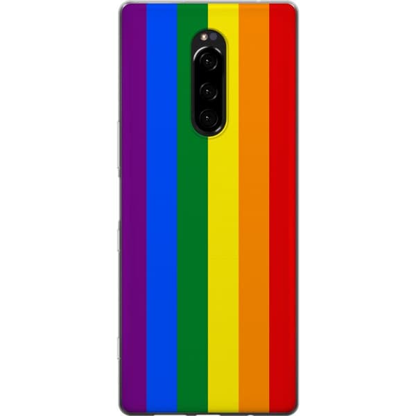 Sony Xperia 1 Skal / Mobilskal - Pride Flagga