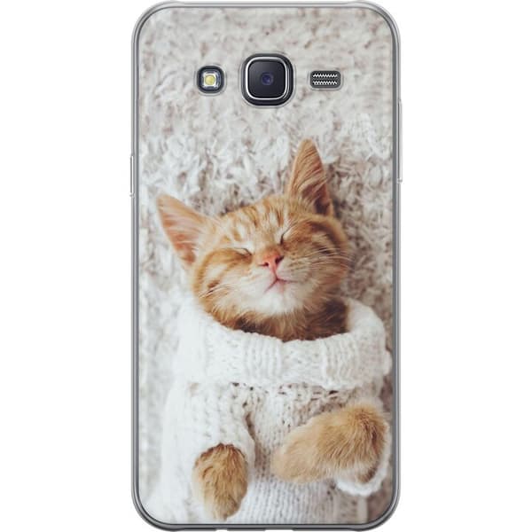 Samsung Galaxy J5 Deksel / Mobildeksel - Katt