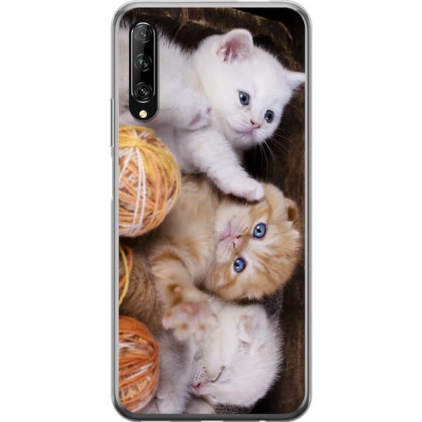 Huawei P smart Pro 2019 Deksel / Mobildeksel - Katter
