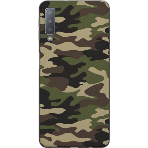 Samsung Galaxy A7 (2018) Deksel / Mobildeksel - Militær