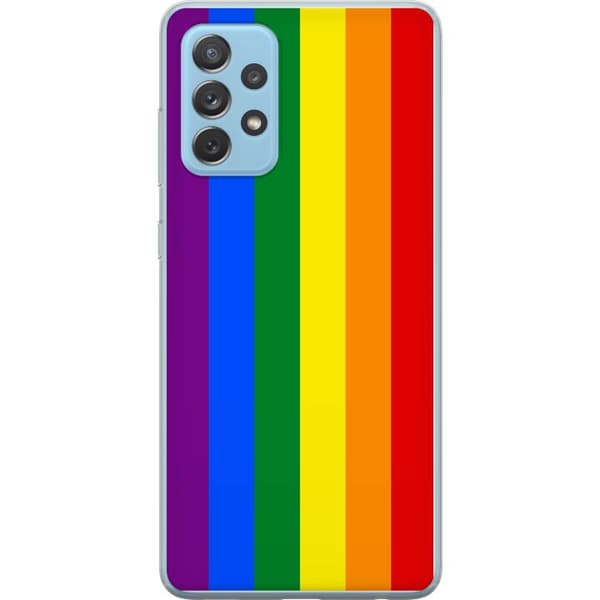 Samsung Galaxy A52 5G Cover / Mobilcover - Pride Flagga
