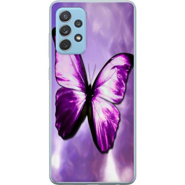 Samsung Galaxy A52 5G Cover / Mobilcover - Fjærilt