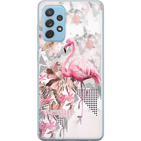 Samsung Galaxy A52 5G Kuori / Matkapuhelimen kuori - Flamingo