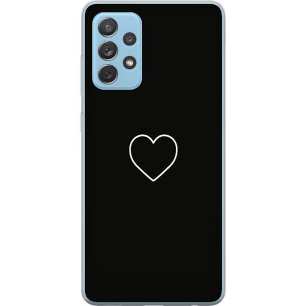 Samsung Galaxy A52 5G Cover / Mobilcover - Hjerte