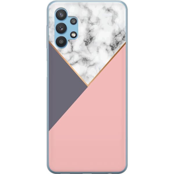 Samsung Galaxy A32 5G Cover / Mobilcover - Marmor Skæring
