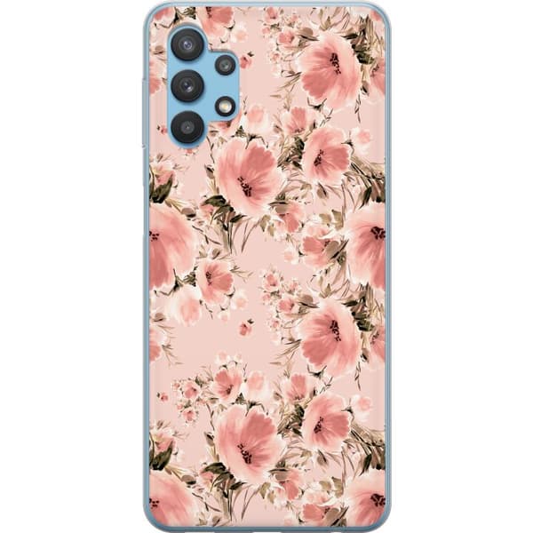 Samsung Galaxy A32 5G Cover / Mobilcover - Blomster