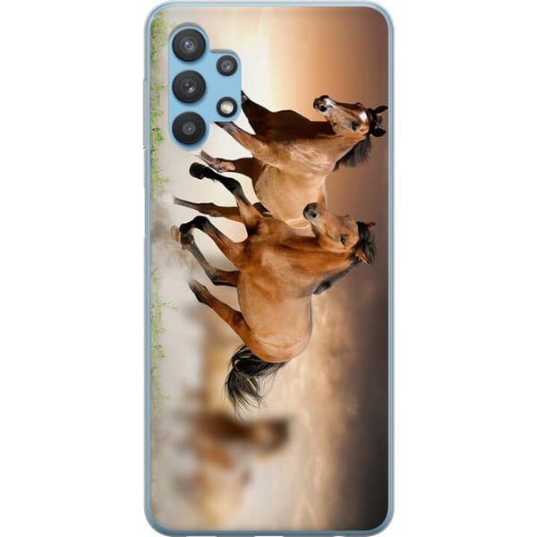 Samsung Galaxy A32 5G Cover / Mobilcover - Heste
