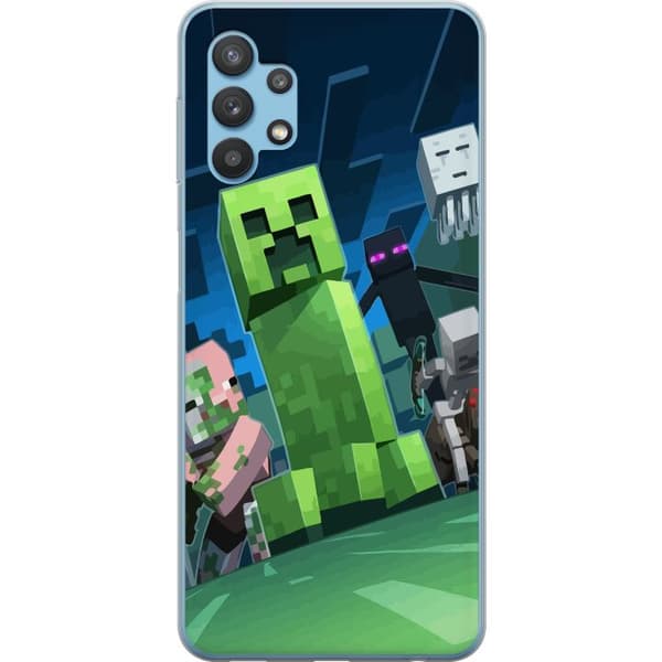 Samsung Galaxy A32 5G Deksel / Mobildeksel - MineCraft