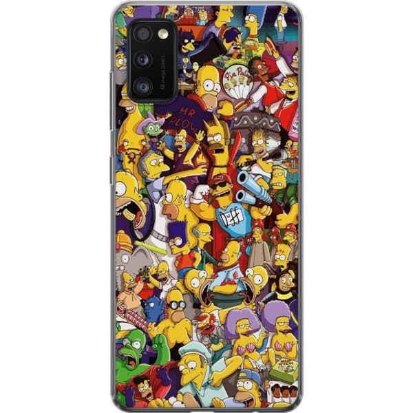 Samsung Galaxy A41 Cover / Mobilcover - Simpsons