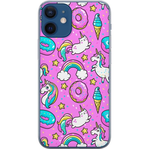 Apple iPhone 12  Cover / Mobilcover - Unicorn