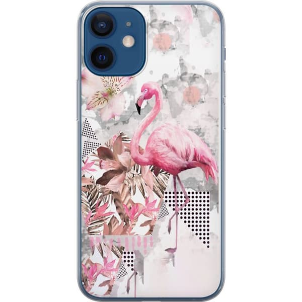 Apple iPhone 12 Skal / Mobilskal - Flamingo