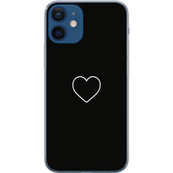 Apple iPhone 12  Cover / Mobilcover - Hjerte