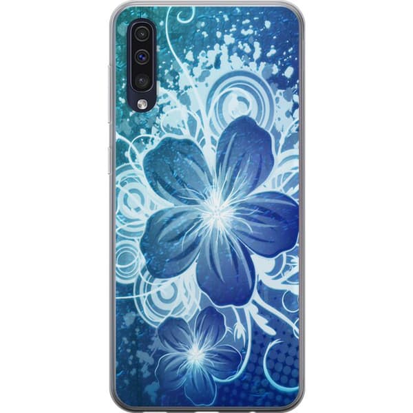 Samsung Galaxy A50 Cover / Mobilcover - Blomster