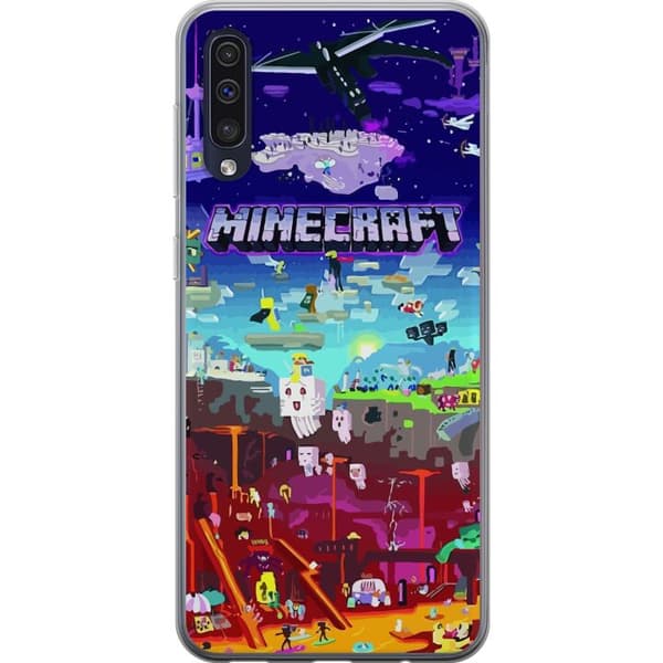 Samsung Galaxy A50 Kuori / Matkapuhelimen kuori - MineCraft