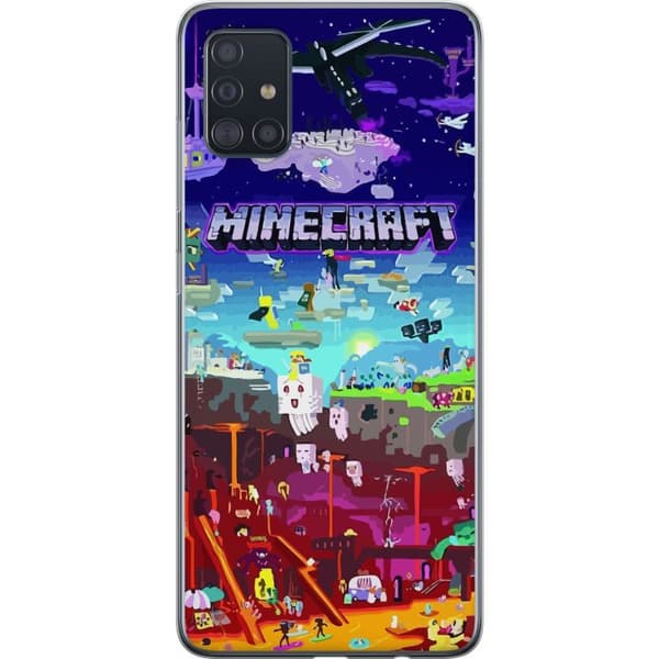 Samsung Galaxy A51 Cover / Mobilcover - MineCraft