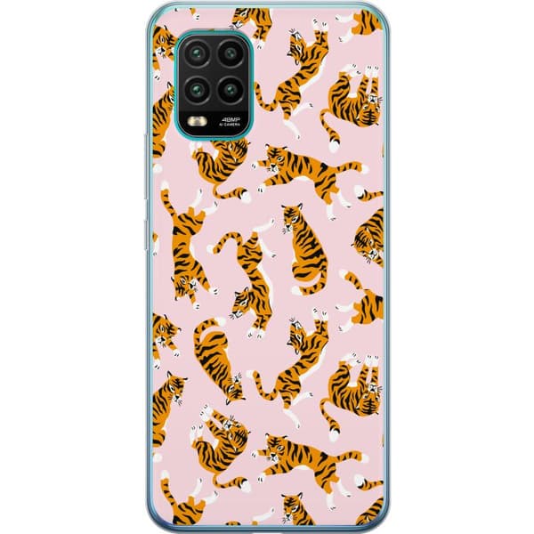 Xiaomi Mi 10 Lite 5G Kuori / Matkapuhelimen kuori - tiikeri