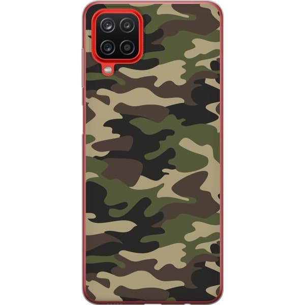 Samsung Galaxy A12 Kuori / Matkapuhelimen kuori - Sotilaallinen