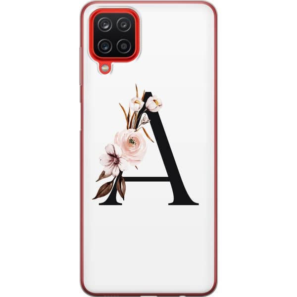 Samsung Galaxy A12 Deksel / Mobildeksel - Bokstaver