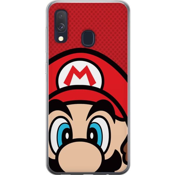 Samsung Galaxy A40 Deksel / Mobildeksel - Mario