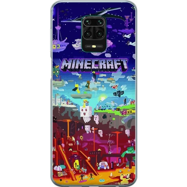 Xiaomi Redmi Note 9 Pro Skal / Mobilskal - MineCraft