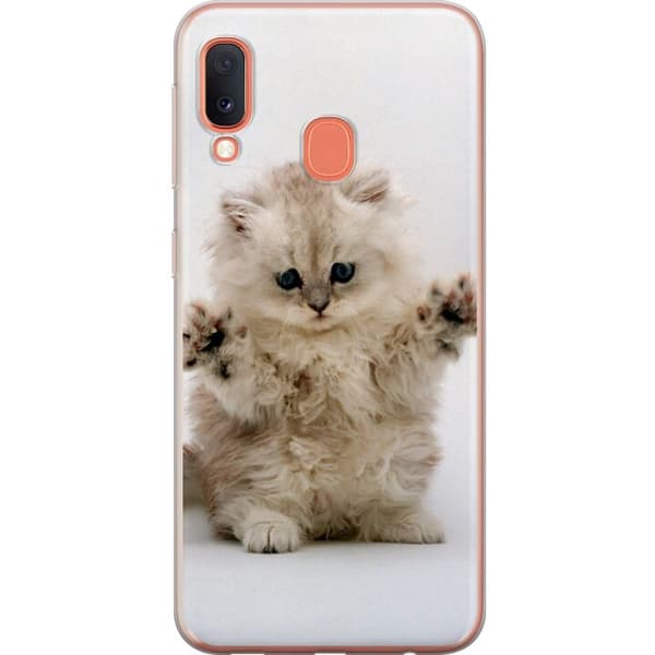 Samsung Galaxy A20e Skal / Mobilskal - Katt