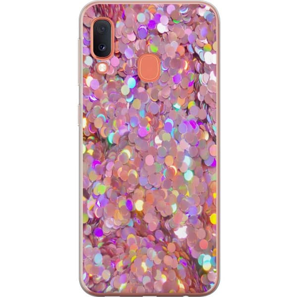 Samsung Galaxy A20e Cover / Mobilcover - Glimmer