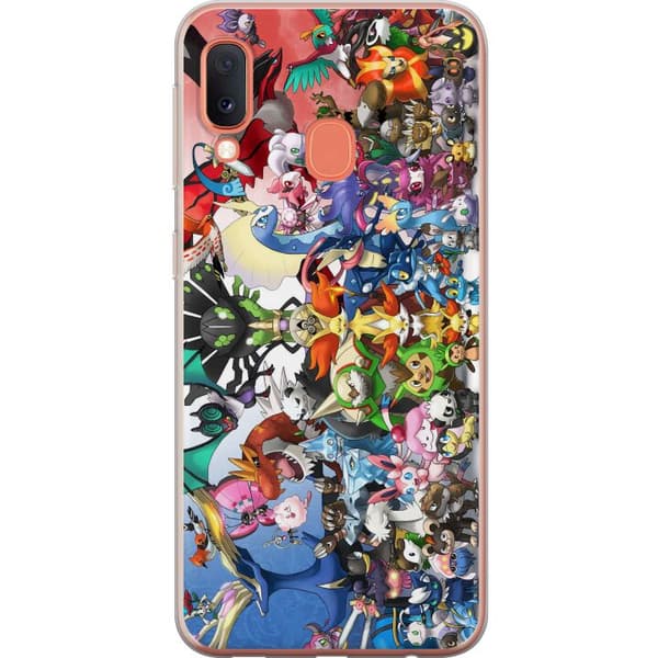 Samsung Galaxy A20e Kuori / Matkapuhelimen kuori - Pokemon