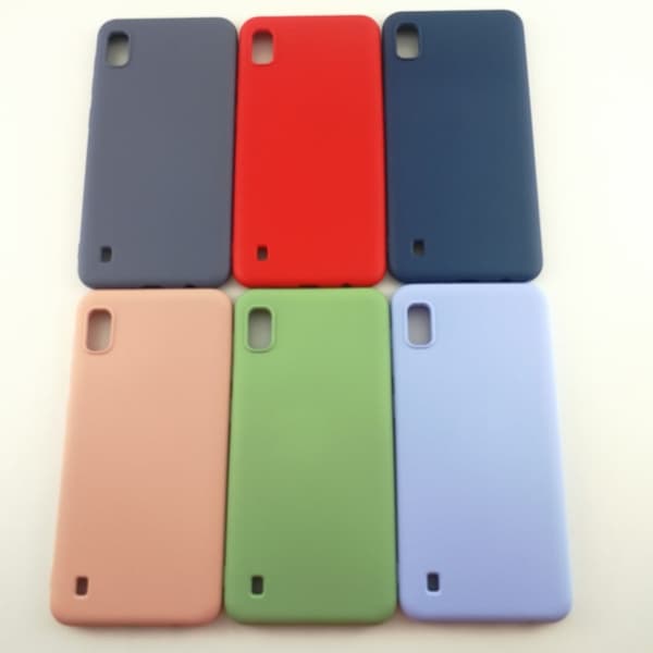 Samsung Galaxy A10 Case - Silicone Microfiber