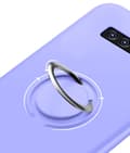 Miniatyrbillede 4 af 5: Samsung Galaxy S10e-etui - mikrofiber-silikone med ringholder