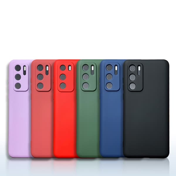 Huawei P40 Skal - Mikrofiber Silikon Svart Svart