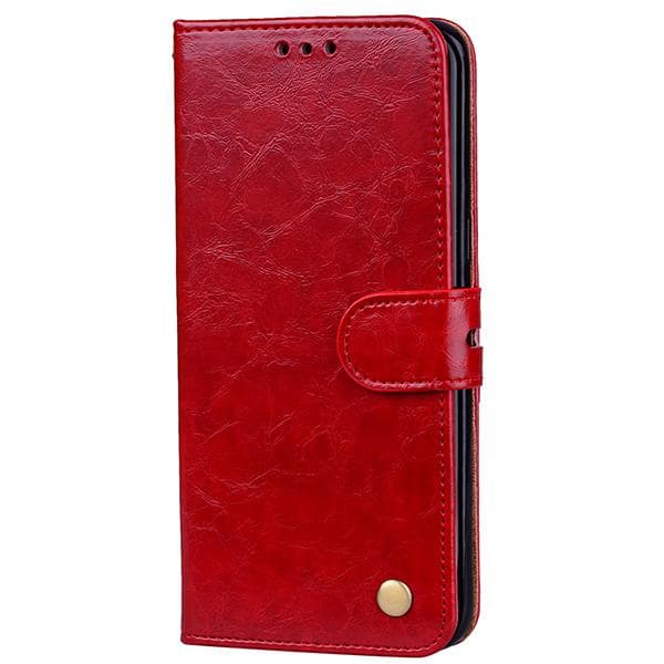 Huawei Mate 20 Pro - Plånboksfodral Röd Röd
