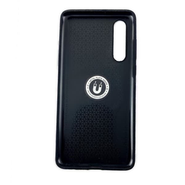 Huawei P30 silikon mikrofiber skal - Ringhållare