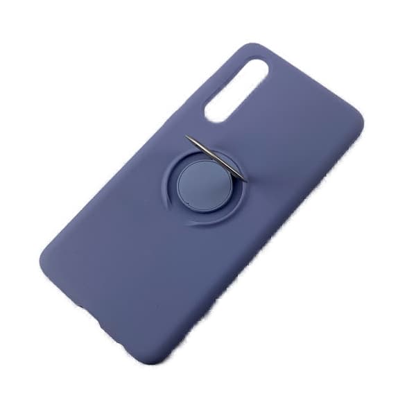 Huawei P30 silikon mikrofiber skal - Ringhållare