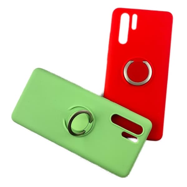 Huawei P30 Pro silikoni mikrokuitukuori - rengas pidike