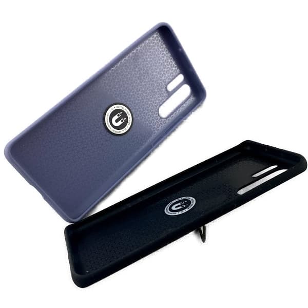 Huawei P30 Pro silikoni mikrokuitukuori - rengas pidike Svart Svart